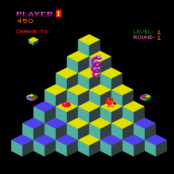 Q*bert, a bit of nostalgia in isometric gaming